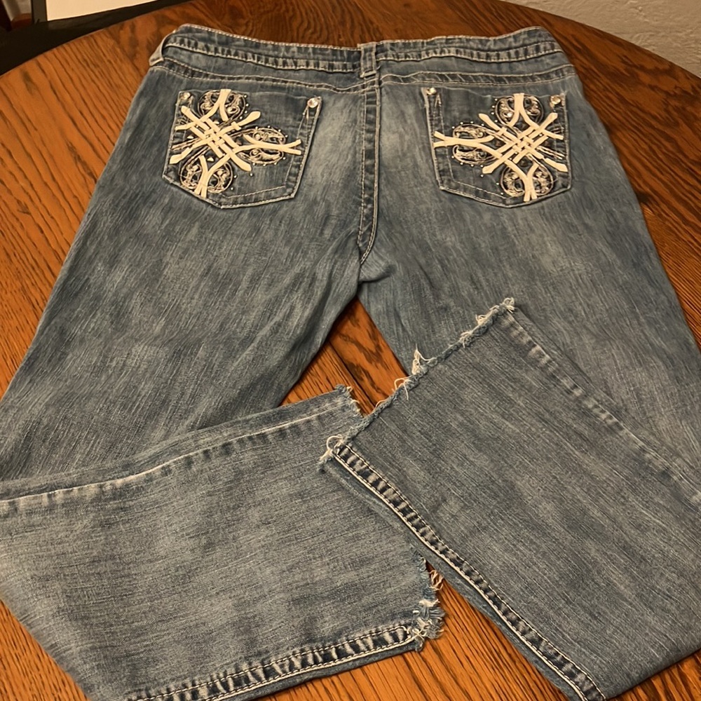 A.N.A. Vintage Women’s bootcut jeans size 33/16 thick stitching